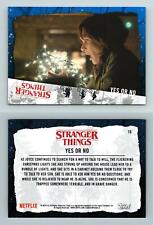 Yes Or No #16 Stranger Things Welcome To The Upside Down Topps Card