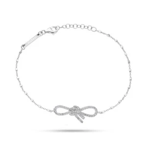 BRACCIALE BRACCIALI DONNA MORELLATO SAHA07 ARGENTO ZIRCONI ORIGINALE - Picture 1 of 1