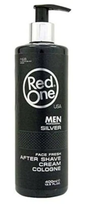 RED ONE ( 14,13€ / L ) 6 x RedOne After Shave Cream Cologne - Silver - je 400ml