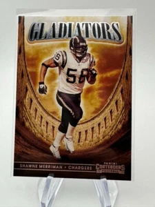 2021 Contenders Shawne Merriman Gladiators Silver #GLD-SME - Picture 1 of 2