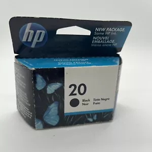 Cartuccia inchiostro originale HP 20 NERO NUOVA SCADUTA 5/2013 NOS C6614D - Foto 1 di 5