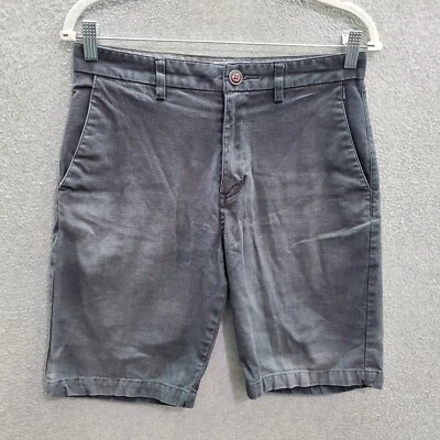 Pantalones Cortos Billabong Hombre 30 Gris Chino Bolsillos Rectos 9" Entrepierna LEER Foto 1 de 4