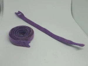 Correas Combinables Ajustables Reutilizables, 8" Largo Púrpura 6 Piezas - Imagen 1 de 2