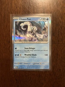 Chien-Pao 057/182 Holo Rare - Paradox Rift Pokemon TCG - Pack Fresh Near Mint NM - Bild 1 von 2