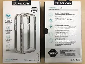 Pelican Voyager 4 Layer Case and Holster For iPhone 12 Pro Max - Clear - Picture 1 of 4