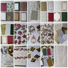 Anna Griffin Christmas Card Making Bundle - approx. 170  items inc. 22 Cards