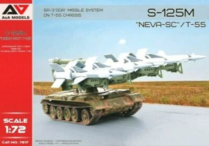 Sistema de misiles A&A Models 7217 S-125M (SA-3 "GOA") sobre chasis T-55, escala 1:72 - Imagen 1 de 12