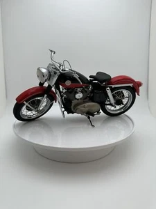Franklin Mint 1957 Harley-Davidson XL Sportster Red 1:10, PAPERS - Picture 1 of 10