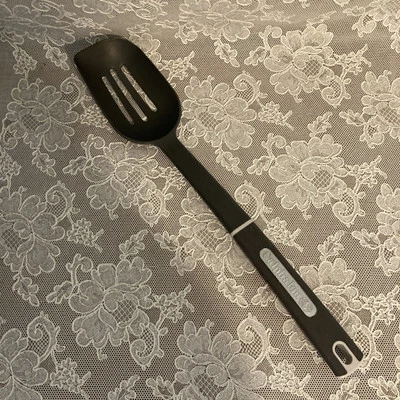 Calphalon Gray Nylon Plastic Slotted Cooking Serving Spoon - Image 1 of 4