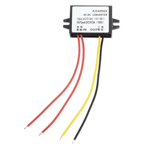 (2A)DC 5 V Konverter AC 12 V 24 V Zu DC 5 V Converter Spannungswandlermodul❀ - Bild 1 von 22