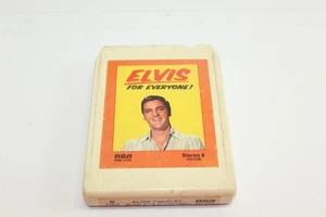 8 Track Tape Elvis For Everyone Vintage Collectible - Foto 1 di 7