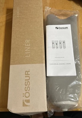 Ossur Iceross Size 30 Dermo Lock 3mm Wave  Prosthetic Locking Liner No Pin Inclu - Image 1 of 4