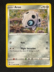 Aron 087/159 Crown Zenith ~ sosow non-holo Pokemon TCG - Picture 1 of 1