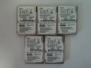 Lot Of 5* Dell Enterprise Plus HUC109060CSS600  2.5" 600GB 10K SAS HDD (J373) - Afbeelding 1 van 7