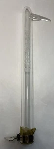 Tubo extractor de vidrio de laboratorio de 25 mm y 1 pulgada de diámetro 12" - Imagen 1 de 4