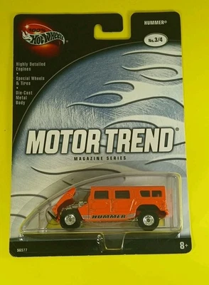 Hot Wheels 100% Motor Trend Magazine Series Orange Hummer 3/4  Foto 1 de 4