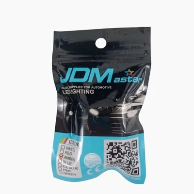 JDM Astar LED Turn Signal Bulbs NEW Amber -Extremely Bright -Rear/Front  - Image 1 of 4