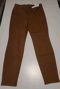 NWT TALBOTS Jegging High Waist Skinny Leg Copper Ankle Jeans Size 8 - Picture 1 of 12