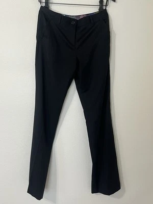 Ted Baker Wool Blend Trouser Black Size 1 US 4 - Image 1 of 4