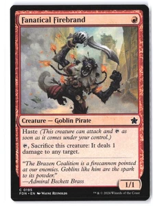 Fanatical Firebrand #195 Foundations NM - Picture 1 of 2
