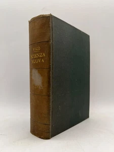 Giambattista Battista Vico Principj di Scienza Nuova 1817 Livorno HC Italian - Picture 1 of 13