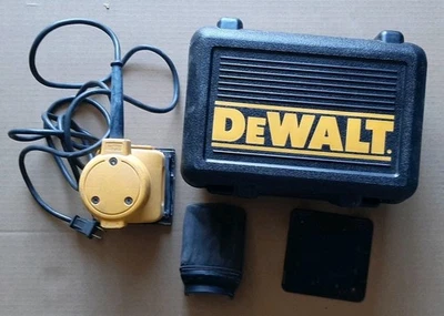 DeWalt DW411 - 1/4 Sheet Heavy Duty Palm Grip Sander with Dewalt DW411K Case - Image 1 of 4