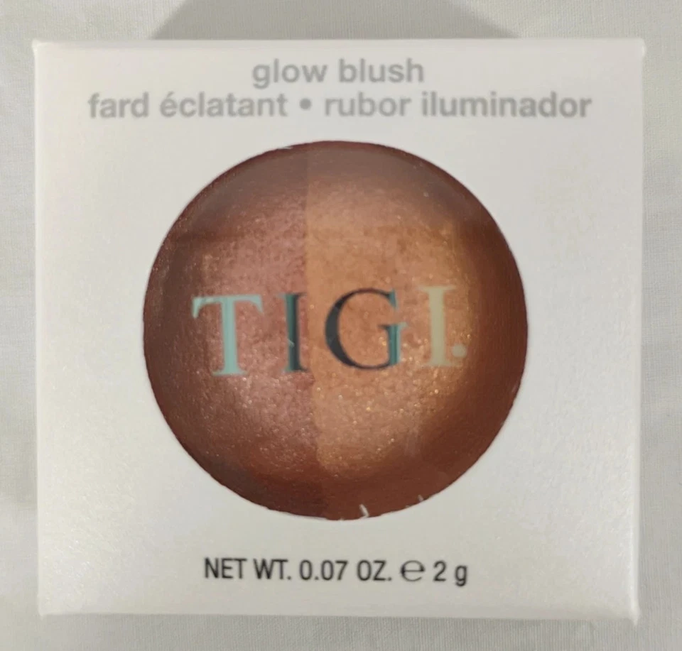 NEW TIGI Professional Cosmetics Lovely Duo Blush Natural Glow Womens Makeup - Image 1 of 3