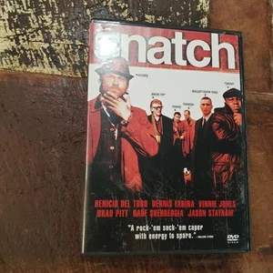 Snatch (DVD, 2000) Brad Pitt, Benicio Del Toro, Jason Statham - Picture 1 of 1