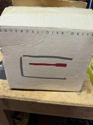 RARE UNUSED VINTAGE Apple Macintosh M0130 Mac External Disk Drive - Image 1 of 3