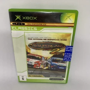 V8 Supercars 2 MICROSOFT XBOX OG Juego PAL Completo *SELLADO AL POR MENOR* Envío Gratis - Imagen 1 de 4