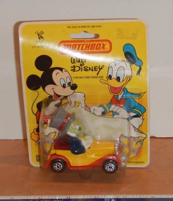 VINTAGE, ORIGINAL 1979 MATCHBOX WALT DISNEY JIMINY CRICKET WD-8, NOS, SEALED - Image 1 of 2