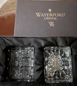 Waterford Crystal 2002 Society Einschreibung Schmuck Schmuck rechteckige Schatulle mit Deckel - Bild 1 von 6