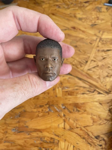 1/6 Enterbay Dennis Haysbert 24 Head Sculpt Cover