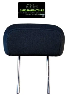 appoggiatesta Posteriore Centrale Jeep Renegade Anno 2018 Stoffa Nera  - Immagine 1 di 2