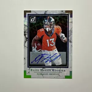 Panini Donruss Elite Series Rookies 2020/99 KJ Hamler #ESR-KH Rookie Auto RC - Imagen 1 de 3