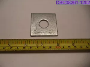 Qtà = 300: MacLean Rondella Quadrata in Acciaio 2" x 1/8" P/N J1074 - Foto 1 di 5