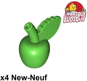Lego 4x nourriture food fruit pomme apple vert clair/bright green 33051 NEUF - Imagen 1 de 1