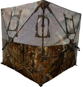 VENATIC Cloak Lite Portable Lightweight Camo Pop Up 2-Sided Ground Hunting Blind - Picture 1 of 6
