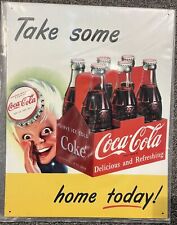 Декоративные таблички и вывески для дома Coca Cola