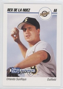 1992 SkyBox Pre-Rookie Orlando SunRays Rex De La Nuez #503