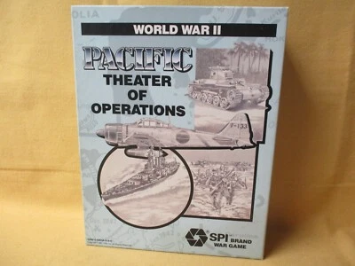 SPI Pacific Theater of Operations Wargame / 1991 / Unpunched and Complete - Image 1 of 4
