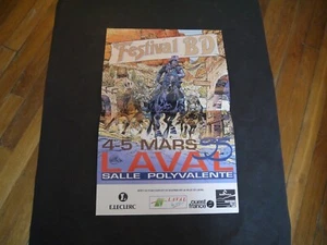 AFFICHE FESTIVAL DE LA  BANDE DESSINEE DE LAVAL 1995  - Picture 1 of 1