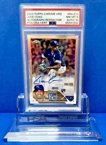 Jose Cuas #286/499 ! PSA 8 ! (RC ) Auto ! 2023 Topps Chrome Upd. Refractor ! ⚾️ - Picture 1 of 3
