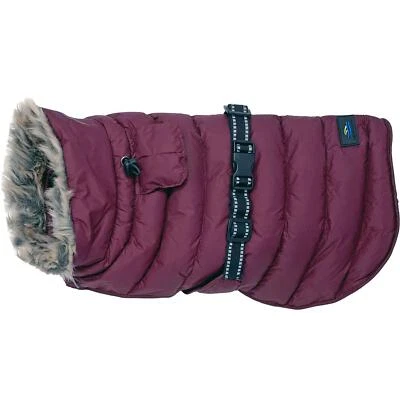 Alpine Extreme Weather Cold Puffer Coat - Burgundy - Image 1 of 3