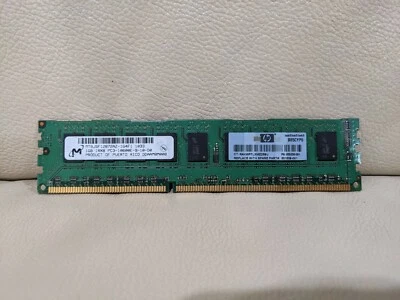 Micron 1GB Memory Ram Module PC3-10600 DDR3-1333MHz DIMM (MT9JSF12872AZ-1G4F1) - Image 1 of 4