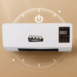 Small Air Conditioner Heater Portable Wall Mounted Air Conditioning Hot Fan HOT - Picture 1 of 15