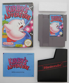 Kirby's Adventure | Nintendo Entertainment System NES | completo IMBALLO ORIGINALE boxed CIB