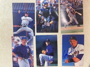 large lot Signed Official Padres Baseball 4x6 Postcard Photo Auto'd bochy etc - Picture 1 of 7