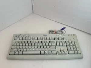 Retro Keyboard Tiny  KB-9805 Chicony PS/2 WORKS - Picture 1 of 7