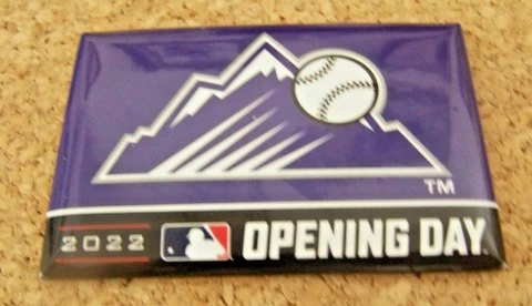 2022 Colorado Rockies Opening Day magnet Coors Field MLB Cover